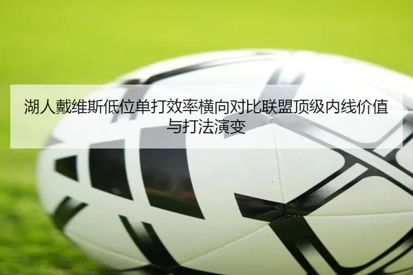 湖人戴维斯低位单打效率横向对比联盟顶级内线价值与打法演变